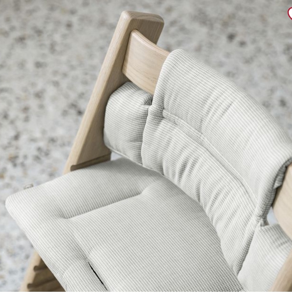 NWT Stokke Tripp Trapp Classic Cushion - Nordic Grey